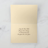 Angels' Lullaby Feestdagen Kaart (Binnen)