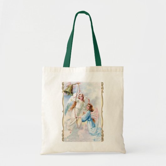 Angels met Bell Tote Bag (Voorkant)