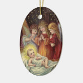 Angels met Jezus Keramisch Ornament (Links)