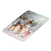  Angels met kerstBaby Magneet (Linkerzijde)