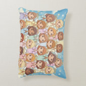 Angels mignons et nuages Accent Coussin (Dos(Vertical))