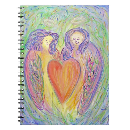Angels of Loving Kindness Art Journal Carnet (Devant)