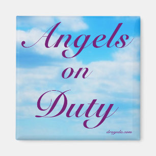 Angels on Duty - Van het gedicht van dezelfde naam Magneet