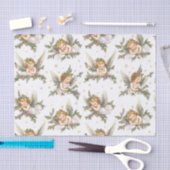 Angels Pattern White Tissuepapier (Craft)