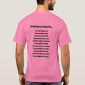 Angels pour t-shirt Aria (Dos)