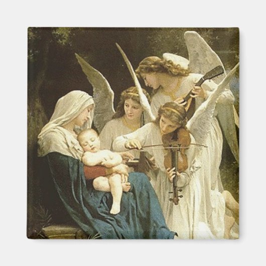 Angels Serenade Jesus & Mary  Magnet Magneet (Voorkant)