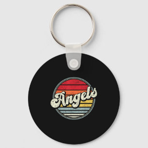 Angels Sportnaam Athletic Text Arch Gift Sleutelhanger