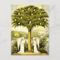 angels temps passé carte postale