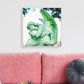 Angel's Thoughts Canvas Afdruk (Insitu (Woonkamer))
