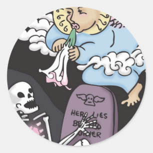 Angel's Trumpet Ronde Sticker