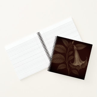 Angel's Trumpet Square Notebook Notitieboek