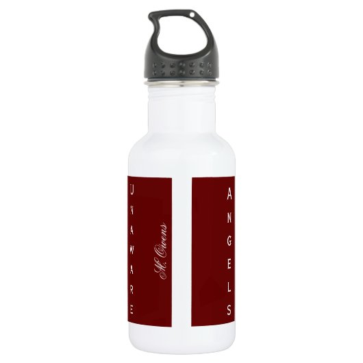 Angels Unaware Waterfles (Achterkant)