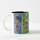 Angels van San Fransisco Tweekleurige Koffiemok (Links)