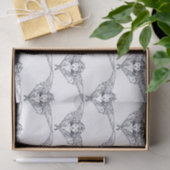 ANGELS VAN tissuepapier IN BLAUW EN WITTE (Geschenk)