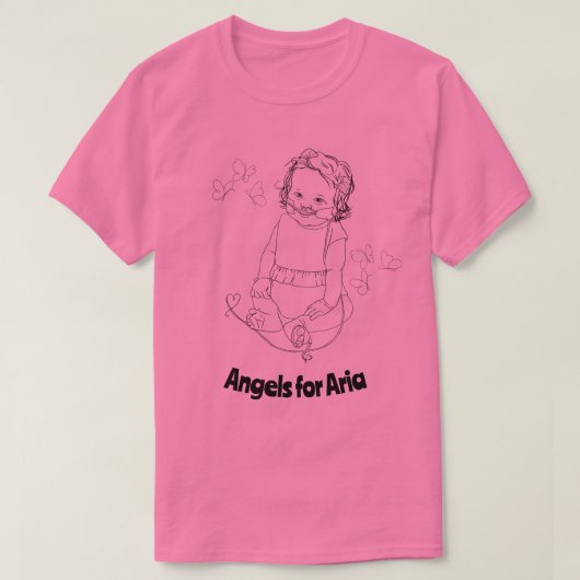 Angels voor Aria T-shirt (Design voorkant)