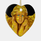 Angels voor Kerstmis Keramisch Ornament (Rechts)