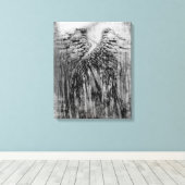 Angels wings canvas afdruk (Insitu (Houten vloer))