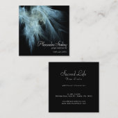 Angels Wings Vierkante Visitekaartje (Voorkant / Achterkant)