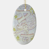 Angels Word Art Personnalisé Pendentif Ornements (Droite)
