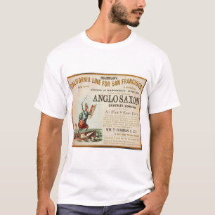 Angelsaksisch  zeilen t-shirt
