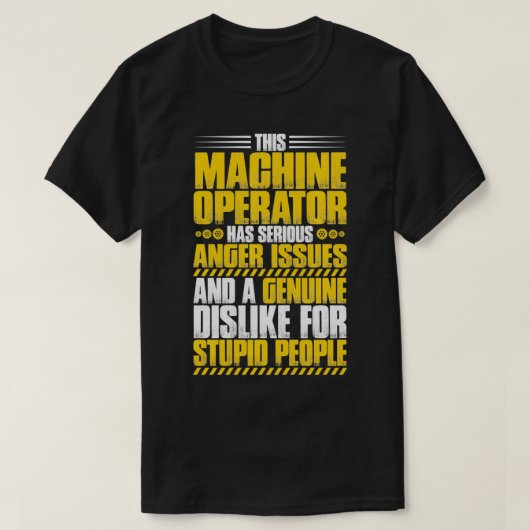 Anger Issues Machine Operator Pullover (Design voorkant)
