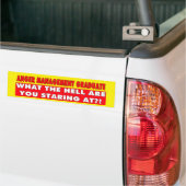 Anger Management Afstuderen Bumpersticker (Op Truck)
