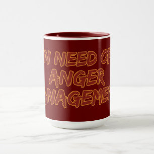 Anger Management tasse personnalisée - choisir sty