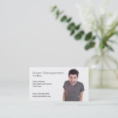 Anger Management Visitekaartje (Staand voorkant)