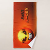 Angermoji-handdoek Badhanddoek (Badhanddoek)