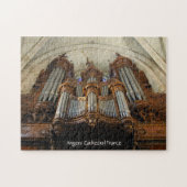 Angers Cathedraal Orgels Legpuzzel (Horizontaal)