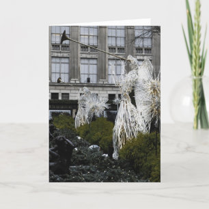 Anges à Manhattan, carte de Noël de NYC