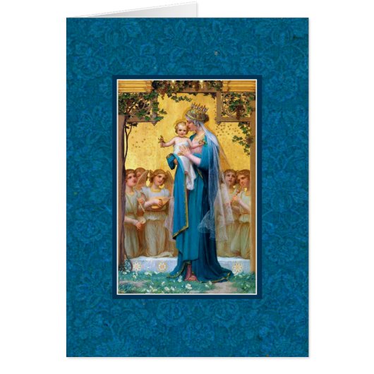 Anges bénis de Vierge Marie catholiques (Devant)