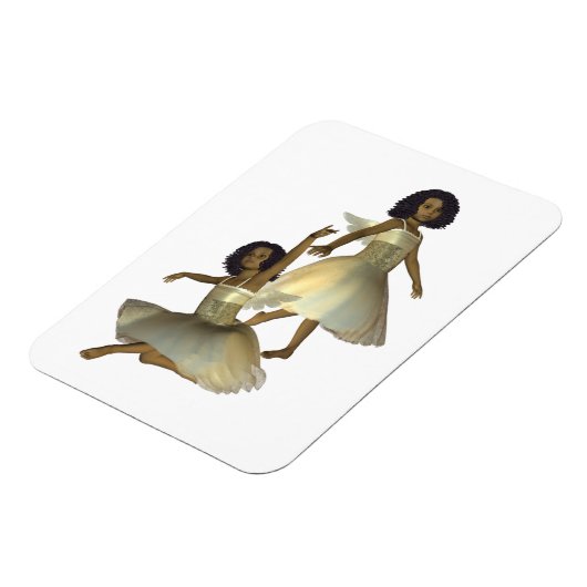 Anges de danse Magnet Premium (Côté Gauche)