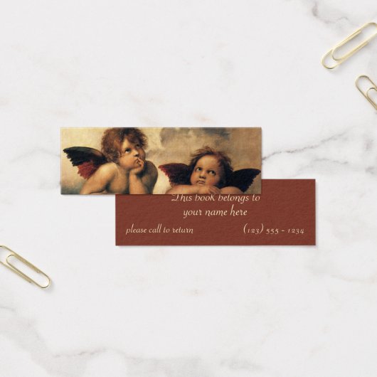 Anges de la Madone Sixtine par Raphaël Sanzio (Bureau)