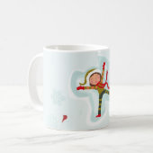 Anges de neige Mug de plaisir hivernal (Devant gauche)