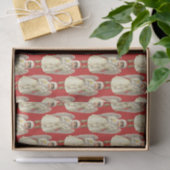 Anges de Noël de papier de soie de soie (Cadeau)