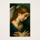 Anges de perte funéraire Prière commémorative Cart (Devant)