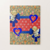 Anges du puzzle de Noël (Vertical)
