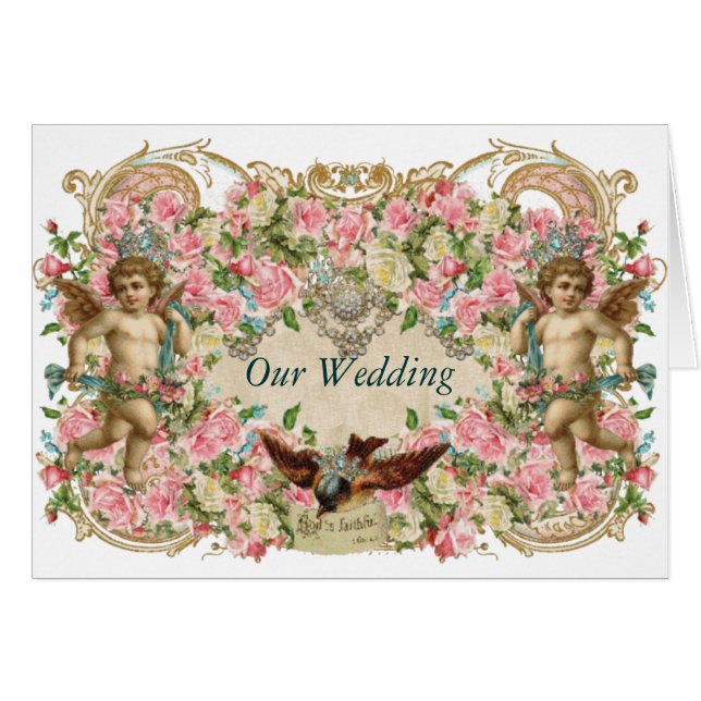 Anges et oiseau (Devant horizontal)