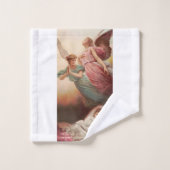 Anges gardiens avec enfant (Gant de toilette)