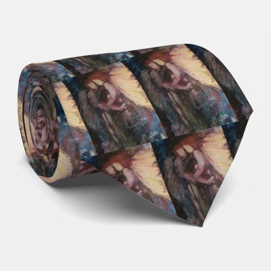 "Anges observant au-dessus de moi" la cravate (Roulé)