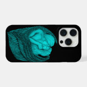 Anges qui s'embrassent, design noir et vert (Verso Horizontal)