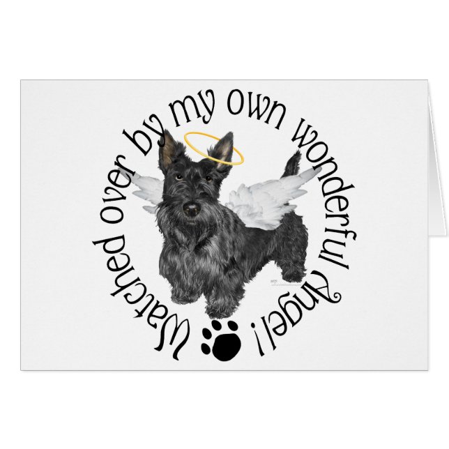 Anges Scottish Terrier (Devant horizontal)