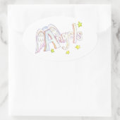 Anges Stickers Art Décal Word Inspiration (Sac)