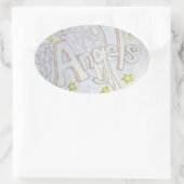 Anges Stickers Art Décal Word Inspiration (Sac)