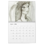 Anges - un calendrier d'ArtBySonya 2013 (Mar 2026)