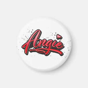 Angie Heart Splash Magnet Magneet