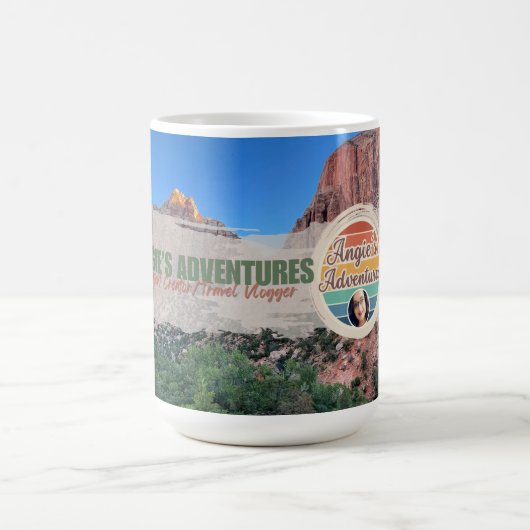 Angie's Adventures Branded Coffee Mug (Centre)
