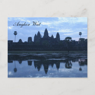angkor blauw briefkaart
