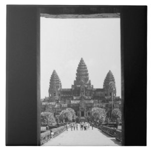 Angkor Cambodja, Angkor Wat Deurzicht 2 Tegeltje